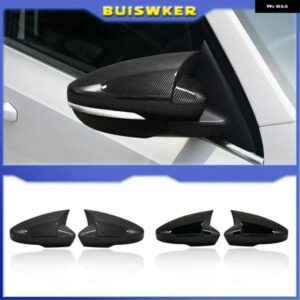 サイドウィングミラー キャップカバー スティッキング シュコダ オクタビア MK3 A7 5E 2014 - 19 VW T-ROC 2017-2019