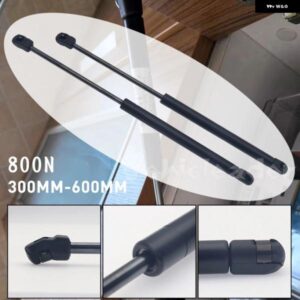 2個 300/350/400/450/500/550/600MM 800N 車用ガスストラット スプリング ショック リフト サポート RV ウィンドウ ストレージ ダンパー キャンピングカー