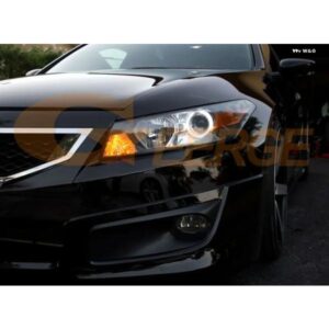 ホンダ アコード クーペ 2008 - 12 超高輝度 CCFL エンジェルアイキット ハローリング - For　This　Headlight