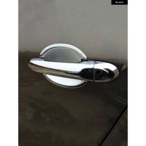 日産 ノート E12 日産 ヴァーサ/ティーダ 2012 - 2018 日産 マーチマイクラ 2010 - 2015 クロームカー ドアハンドル + カップボウルカバー トリム