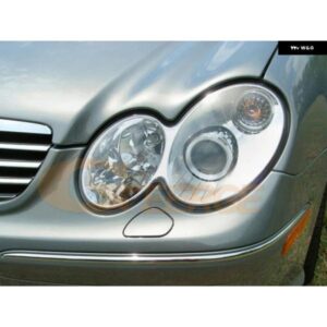 メルセデスベンツ C クラス W203 C230 C320 C350 C55 C32 2001-2007 キセノン ヘッドライト 超高輝度CCFLエンジェルアイ ハローリング - For　Xenon　Headlight