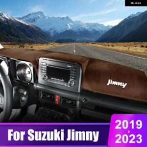 スズキ ジムニー JB64 JB74 2019 - 23 車用 ダッシュボード カバー 計器盤 サンシェード マット 滑り止め パッド アクセサリー
