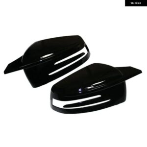 メルセデスベンツ W176 W246 W204 W212 W221 C117 X204 X156 カーボンパターン リアビューサイドミラー カバー キャップ - Forged　Grain