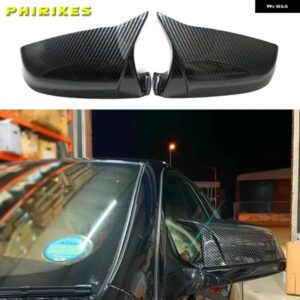リアウィングミラー カバー キャップ 2個 BMW 5 6 7シリーズ E60 E61 E63 E64 F06 F07 F10 F11 F13 F01-F04 カーボンミラー パーツ