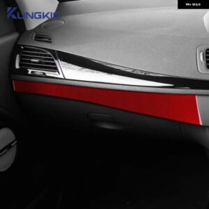 リアルソフトカーボン ステッカー ルノー フルエンス メガーヌ RS 2009 - 14 LHD RHD インストルメント パネル ストリップ トリム