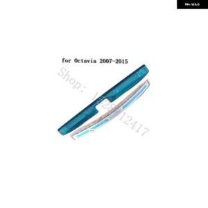 リア スタイリング ステンレス リア バンパー プロテクター シル トランク トレッドプレート トリム シュコダ オクタビア 2007-2018 カー スタイリング - 4