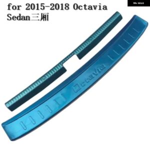 リア スタイリング ステンレス リア バンパー プロテクター シル トランク トレッドプレート トリム シュコダ オクタビア 2007-2018 カー スタイリング