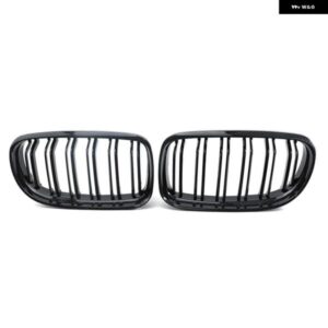 ルックカー グリル フロントキドニーグロッシー2ラインダブルスラット BMW 3シリーズE90 E91 2009 - 12カー スタイリング - Carbon　Fiber