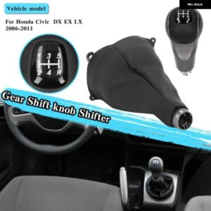 ホンダ シビック DX EX LX 2006 -2011 5速 マニュアル PU ギア シフト ノブ シフター カーギア レバー インテリア カーアクセサリー