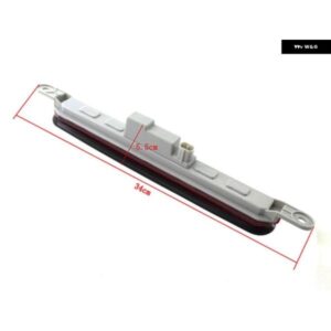 三菱 ランサー EVO 2008-2016 8334A08 ハイ マウント ブレーキライト ブラック/レッド/クリア 耐衝撃シェル リアサードストップランプ 1個 - Smoke　Shell