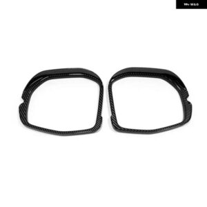 ホンダ HRV H-RV 2021 2022 車用リアビューミラー レインアイブロウボード サンシェード スノー プロテクター カバー - Carbon　fiber　color