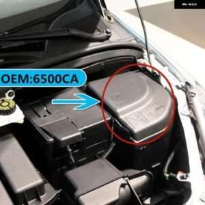 適合 シトロエン C4 ピカソ DS5 プジョー 3008 307 308 408 5008 パートナー RCZ ヒューズ BSM サーボ ボックス カバー と ブラケット 6500CA 6500CC