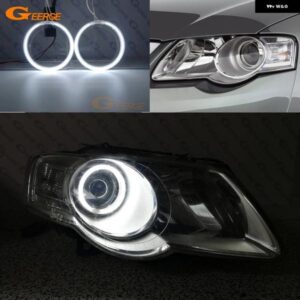 超高輝度CCFL エンジェルアイズ ハローリングキット ライト フォルクスワーゲン VW パサート B6マゴタン2005-2010 - For　Halogen　HD
