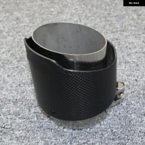 排気 システム マフラーカーボンマットテールスロート304 ステンレス マフラーテール パイプ - 51mm-89mm