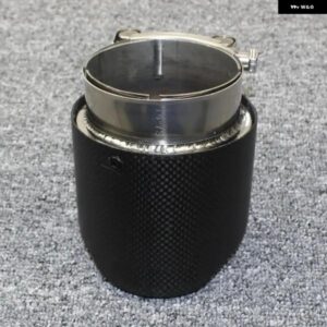 排気 システム マフラーカーボンマットテールスロート304 ステンレス マフラーテール パイプ - 63mm-89mm