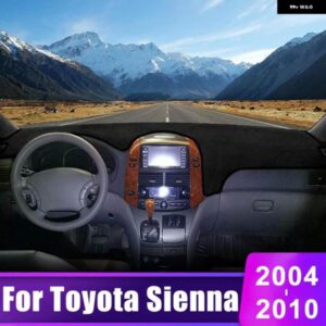 トヨタ シエナ XL20 2004 - 10 車用 ダッシュボード サンシェード カバー 計器デスク用滑り止め パッド アクセサリー