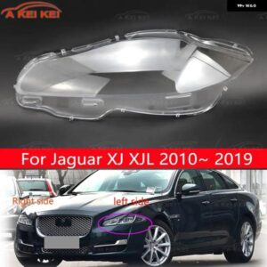 ジャガー XJ XJL 2010-2019 フロント ヘッドランプ カバー 防水 クリア ヘッドライト レンズ ヘッドランプ シェルと交換
