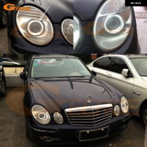 超高輝度CCFLエンジェルアイキット ハローリング メルセデスベンツ E クラス W211 E200 E220 E270 E280 E320 E420 CDI 2003-2009