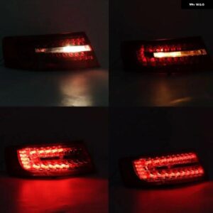 外装 アクセサリー アウディ A6 C6 S6 クワトロ RS6 サルーンセダン 2009-2011 リア LED テールライト シグナルランプ アセンブリ 4F5945095J - Outer　Left