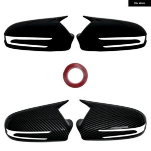 メルセデスベンツ CLS C219 W219 CLS280 300 320 350 2009-2011 リアビュー サイドミラー カバー ウィングキャップ トリム - Carbon　Look