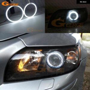 ボルボ S40 V50 2004 - 12 超高輝度 CCFL エンジェルアイ ハローリング カーアクセサリー - For　Facelift