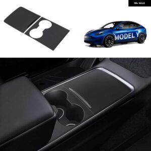 テスラ モデル3 Y 2021-2024 センター コンソール ステッカー パネル セントラ ル コントロール カバー 車内アクセサリー