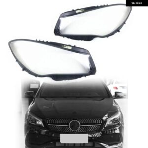 ベンツ W117 CLA 2016 - 19 車用 ヘッドライト レンズ カバー シェル 1個