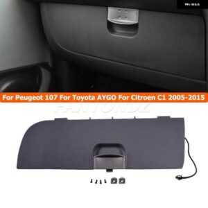 グローブ ボックス 蓋交換用車内 収納 カバー プジョー 107 トヨタ AYGO シトロエン C1 2005-2015 左/ 右ハンドル