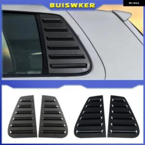 リアサイドウィンドウシャッターカバー トリム ウィンドウルーバーサイド エアベント トリム VW ゴルフ 4 MK4 1997-2006ペア