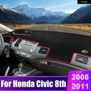 ホンダ シビック 8 8TH 2006 - 11 車 ダッシュボード カバー 計器デスク サンシェード マット 滑り止め パッド アクセサリー