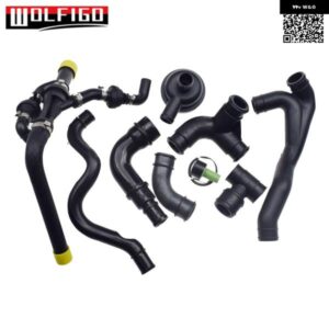 1.8T クランクケース ブリーザーホース パイプ バルブ キット アウディ A3 TT VW JETTA SEAT SKODA 06A103247 06A103213AF 06B103221P 058103493A - Set　4