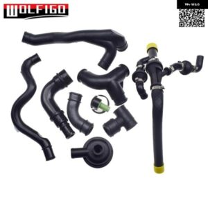1.8T クランクケース ブリーザーホース パイプ バルブ キット アウディ A3 TT VW JETTA SEAT SKODA 06A103247 06A103213AF 06B103221P 058103493A - Set　2
