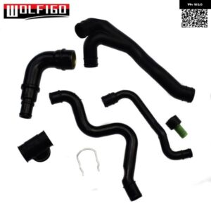 1.8T クランクケース ブリーザーホース パイプ バルブ キット アウディ A3 TT VW JETTA SEAT SKODA 06A103247 06A103213AF 06B103221P 058103493A - Set　1