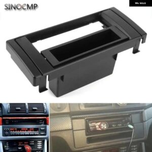 シングルスピンドルCDプレーヤー フレーム ラジオ フェイシア パネル BMW 5シリーズE39モデルカー ステレオ ラジオ フェイシア パネル トリム フレーム