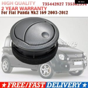 1個 2個 エアフローベントノズルと ディフューザー FIAT PANDA MK2 2003-2012 735442827 735362554 - 1PC