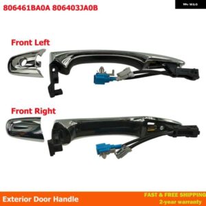 外装 ドアハンドル フロント左 運転席側 806461BA0A フロント右 806403JA0B インフィニティ QX50 QX60 QX80 EX35 QX70 2008-2020