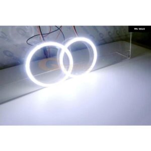 フォード マスタング 2015 2016 2017 超高輝度 COB LED エンジェルアイキット ハローリング カーアクセサリー - Cold　white