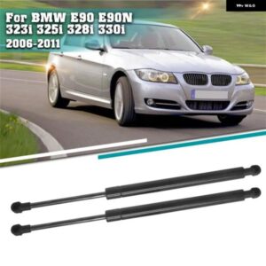 リアテールゲートリフト サポート バー BMW E90 E90N 323I 325I 328I 330I スタイリング リアテールゲートカバー エア圧式インパクトリフト