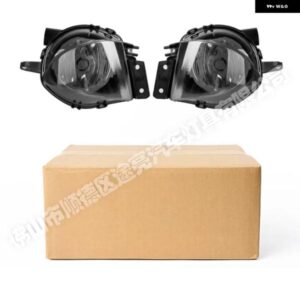 車用 フォグランプ ライト BMW E90 E91 328I 328XI 325I 325XI 330I 330XI 2005-2008 バンパー フォグランプ ハロゲン クリアスモーク アンバー レンズ - Gray　lens