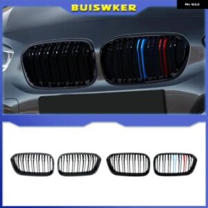 リコイ グロスブラック BMW F20 F21 120I 118I 116I 116D M135I M140I 2015 - 18 ハッチバック スポーツ キドニー グリル グリル