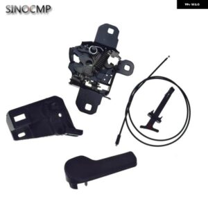 フードラッチプルロッドリリースハンドル ブラケット ケーブル キット 1J0823509C 1J0823509E VW EOS GOLF GTI JETTA カーパーツアクセサリー