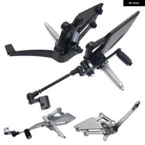 オートバイ バイク 左 右リア フットペグ ブレーキペダル フットレスト ブラケット カワサキ VERSYS 250/300 NINJA EX250R Z250 Z300