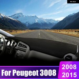 プジョー 3008 GT 2008 - 15 3008GT 車用 ダッシュボード カバー サンシェード 滑り止めマット アクセサリー