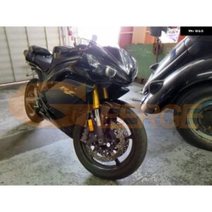 ヤマハ R1 YZF-R1 2004 - 08 デイライト 超高輝度 COB LED エンジェルアイ ハローリング - For　This　Headlight