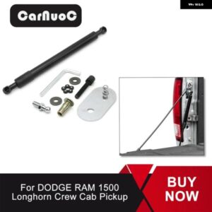 リアテールゲート ガスストラット ダンパー リフトショック サポート ロッドバー ダッジ ラム1500 2500 3500 - black