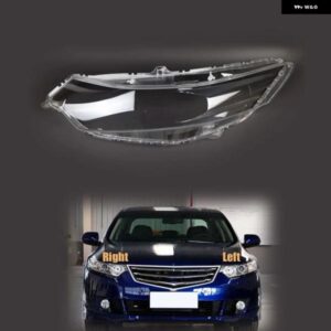 ホンダ スピリオール 2009-2013 フロント ヘッドランプ ランプカバー クリア ヘッドライト シェルレンズ プレキシガラス ランプシェード 交換