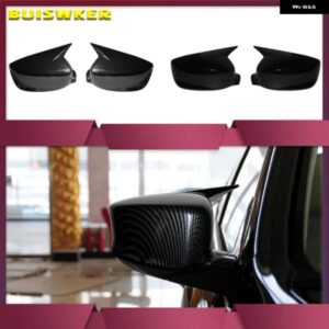 ホンダ アコード 9TH 08-2017 バックミラー カバー 光沢ブラック カーボンルック - Gloss　Black