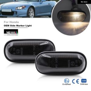 スモーク JDM 仕様 OEM フェンダー サイド マーカーライト ホンダ S2000 AP1 AP2 S2K アコード シビック プレリュード CRX 車用 ウィンカーランプ