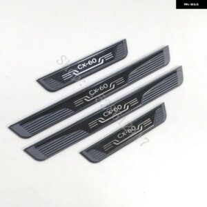 マツダ CX-60 CX60 2022 2023 2024 2025 ABS+ ステンレス ドアシルキックプレートガード ペダル パッド プロテクター カーアクセサリー