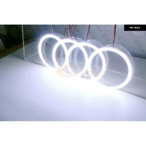 レクサス IS III 250 350 200T 300H IS350 IS250 2013 - 16 超高輝度 COB LED エンジェルアイキット ハローリング - 4　Rings　For　HD　2